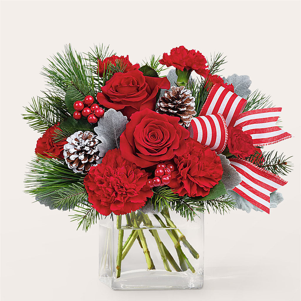 Baking Spirits Bright Bouquet – CAMPBELL ROSES & PLANTS LTD CO, Fort Campbell KY