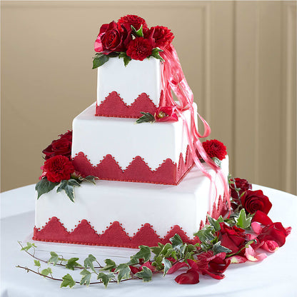 Forever Happiness Cake Decor – CAMPBELL ROSES & PLANTS LTD CO, Fort Campbell KY