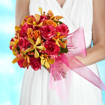 Brilliant Shades of Love Bouquet – CAMPBELL ROSES & PLANTS LTD CO, Fort Campbell KY