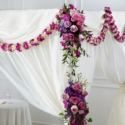 Color & Light Chuppah Decor – CAMPBELL ROSES & PLANTS LTD CO, Fort Campbell KY